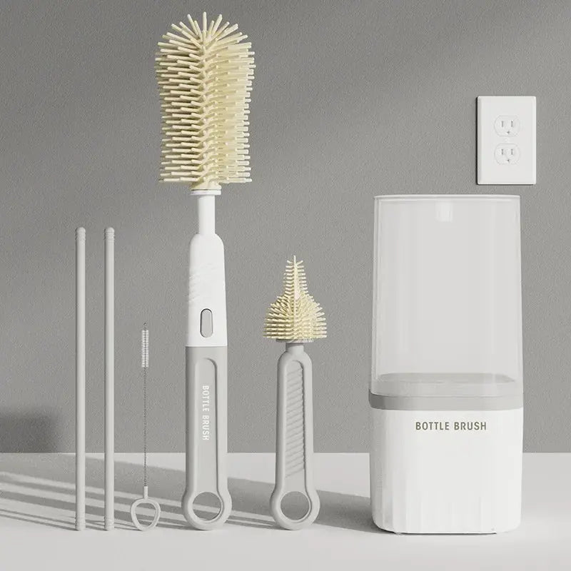 Bottle Cleaning Set - Berry Bloom
