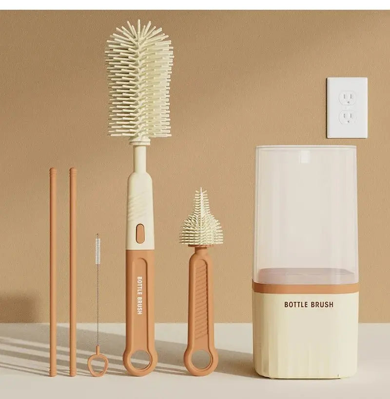 Bottle Cleaning Set - Berry Bloom